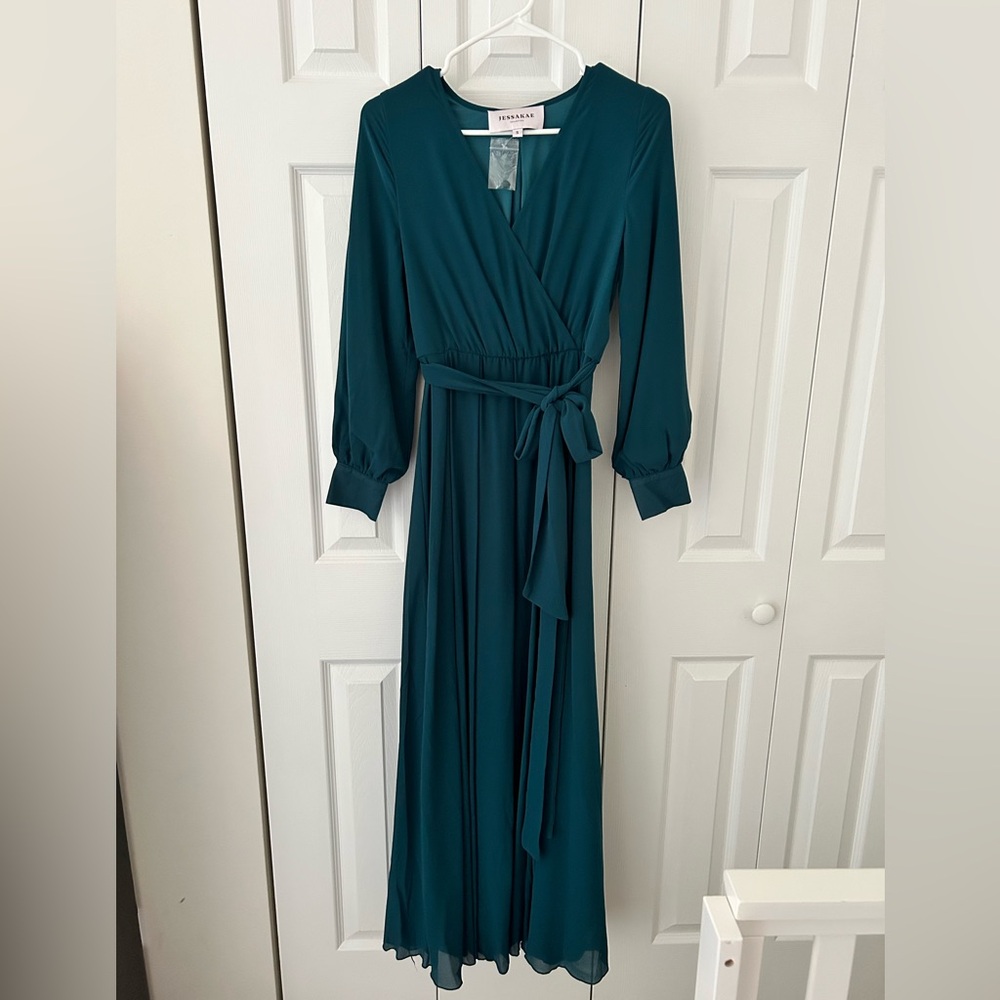 Jade JessaKae Tie-Waist Maxidress